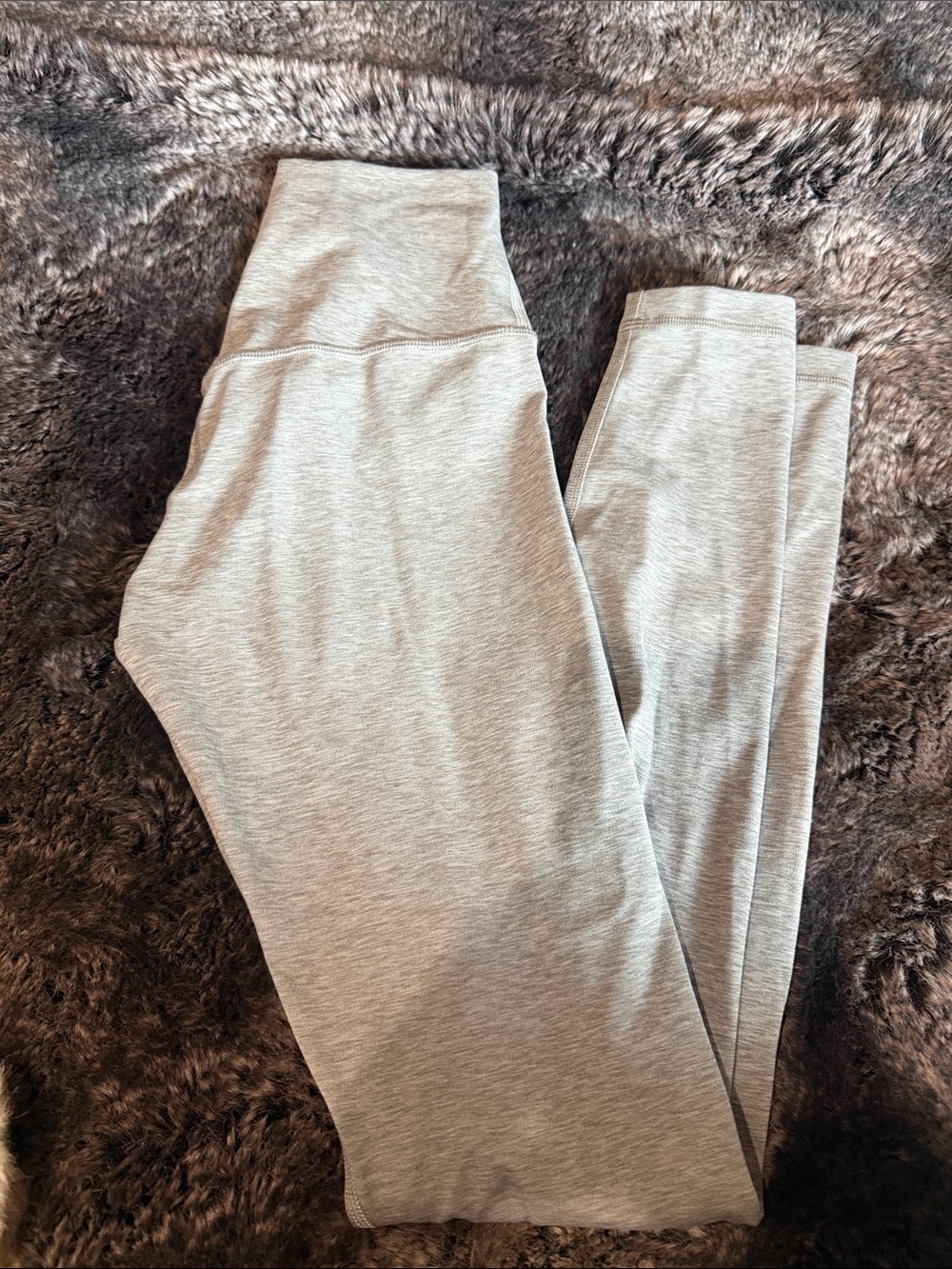 lululemon athletica Light Heather Gray High-Rise Leggings